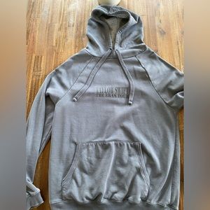 TAYLOR SWIFT THE ERAS TOUR WASHED BLUE HOODIE size small